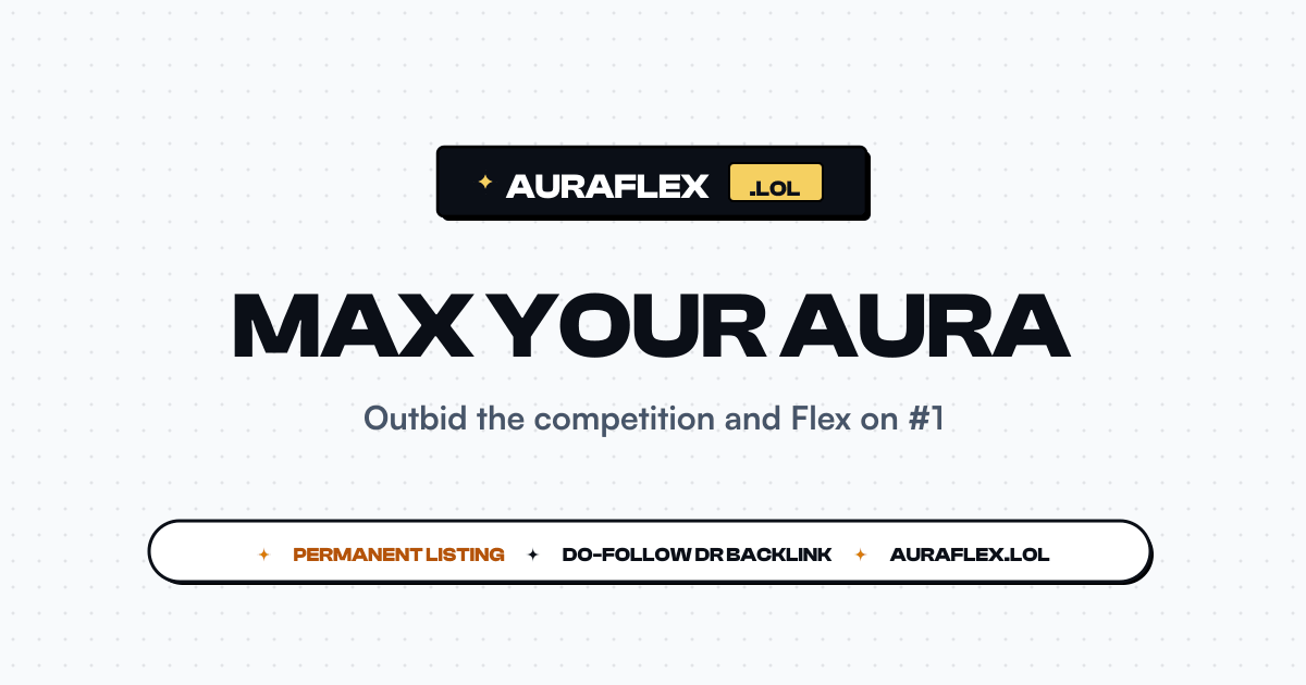 auraflex.lol Open Graph preview
